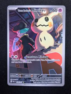 Team Rocket's Mimikyu - 238/217 ME: Ascended Heroes Pokemon NM Holo - Image 1
