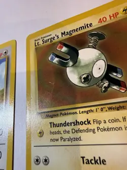 Pokemon TCG Lt. Surge's Spearow & Magnemite Gym Heroes Bundle - Image 5
