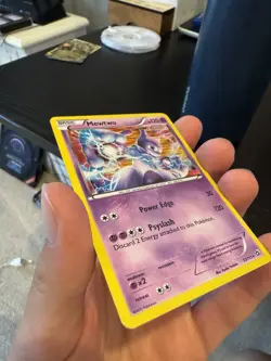 Pokemon Mewtwo 53/113 Legendary Treasures Holo Rare Holo 120 HP 2013 Card - Image 4
