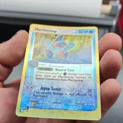 Pokemon Marshtomp 41/109 Ruby and Sapphire Reverse Holo Uncommon 80HP Stage 1 - Image 2