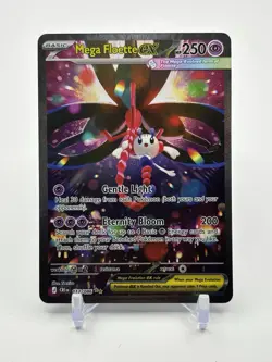 Mega Floette ex 117/086 Special Illustration Rare ME04: Chaos Rising Pokemon -NM - Image 1