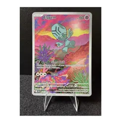 Pokemon Elgyem 120/086 Sv: Black Bolt Holo Illustration Rare Basic 60 HP - Image 1