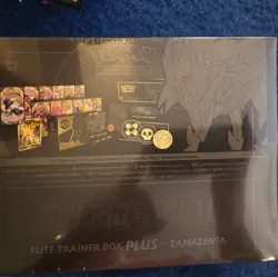 Pokemon TCG Sword & Shield Zacian ETB Elite Trainer Box Plus Factory Sealed - Image 2