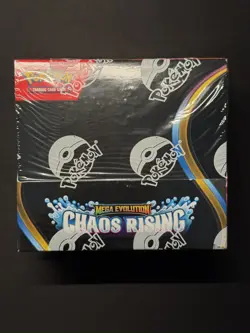 Pokemon Chaos Rising Booster Box New Sealed - Image 1