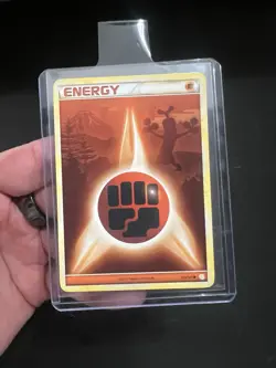 Pokemon Card 2010 Heartgold Soulsilver Fighting Energy 120/123 NM - Image 1