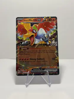 Pokemon TCG Ethan's Ho-Oh ex 026/217 ME: Ascended Heroes Double Rare Near Mint - Image 1