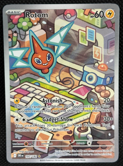 NM Rotom 197/182 Destined Rivals Illustration Rare POKEMON 2025 - Image 1