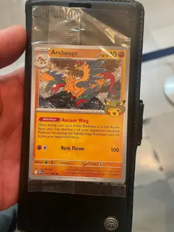 Pokemon Field Museum Archeops Exclusive Promo Card Sealed - Unopened - Image 1