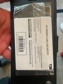 Pokemon Field Museum Archeops Exclusive Promo Card Sealed - Unopened - Image 2