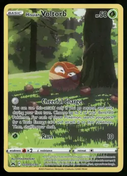 Hisuian Voltorb Crown Zenith: Galarian Gallery GG01/GG70 Pokemon TCG - Image 1