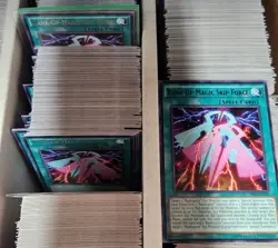 YUGIOH UNLIMITED SHVI-EN058 RANK-UP-MAGIC SKIP FORCE RARE NEAR MINT (NM) - Image 1