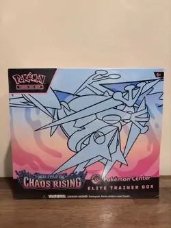 Pokemon Center Mega Evolution Chaos Rising Elite Trainer Box PC ETB - Image 1