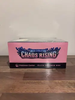 Pokemon Center Mega Evolution Chaos Rising Elite Trainer Box PC ETB - Image 5