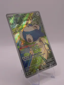 Snorlax 051 Sv: Scarlet & Violet 151 ETB Promo Pokemon Card Full Art - NM - Image 4