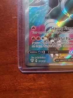 Houndoom V 178/189 Darkness Ablaze - NM Full Art Ultra Rare Pokemon Card - Image 4