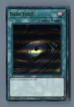 Dark Hole LEHD-ENB21 Ultra Rare Legendary Hero Decks Yu-Gi-Oh LP - Image 1