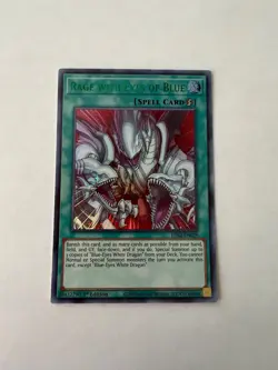 Yugioh - Rage with Eyes of Blue - Ultra - 1st - LDS2-EN029 - NM - Image 1