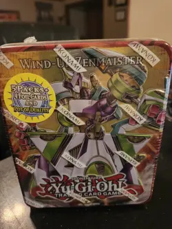 Yu-Gi-Oh! Wind-Up Zenmaister Tin Collectible Tin 2011 For Card Game CCG TCG - Image 1
