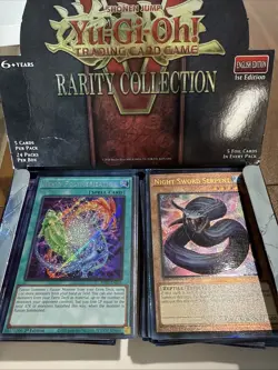 Yugioh Rarity Collection 5 120+ Bulk Card Lot - Image 1