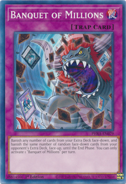 3x Banquet of Millions PHRA-EN079 YuGiOh! TCG 1st Ed Common Playset - Image 1