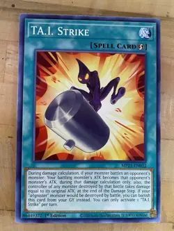 Yu-Gi-Oh TCG TA.I. Strike MP21-EN022 1st Edition Common Card NM - Image 1