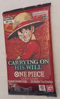 (6) One Piece TCG OP13 Carrying On His Wil Booster Packs English Ed. NEW-SEALED - Image 3