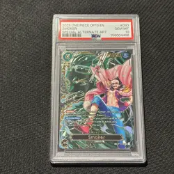 One Piece OP13 Carrying on His Will Smoker OP10-030 SP Alt Art PSA 10 GEM MINT - Image 1