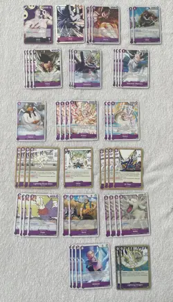 One Piece - Enel OP15-058 Deck - Core or Ready to Play w/ Sideboard - Image 1