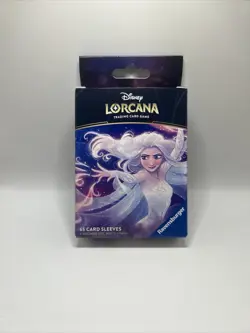 Disney Lorcana Elsa Card Sleeves Factory Sealed 65 Count Brand New Ships Fast - Image 1