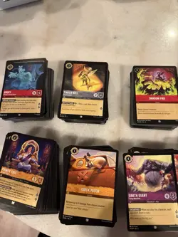 Ravensburger Disney Lorcana Bulk Lot - 1000+ Cards NM-LP - Mixed Sets - Image 3