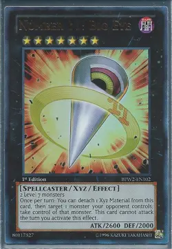Yugioh BPW2-EN102 Number 11: Big Eye 1st Edition Ultra Rare - Image 1
