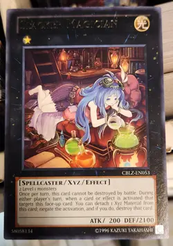 YUGIOH UNLIMITED CBLZ-EN053 SLACKER MAGICIAN RARE NEAR MINT (NM) - Image 1