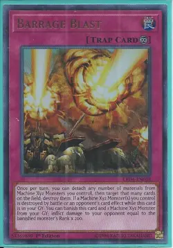 Yugioh LED4-EN038 Barrage Blast 1st Edition Ultra Rare - Image 1