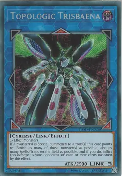 Yugioh FLOD-EN036 Topologic Trisbaena Secret Rare Unlimited NM - Image 1