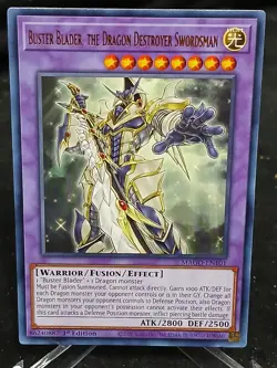 Yu-Gi-Oh! Buster Blader, the Dragon Destroyer Swordsman MAGO-EN101 R MP - Image 1