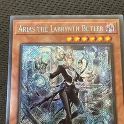 Arias the Labrynth Butler AGOV-EN017 1st Edition Secret Rare Yu-Gi-Oh! - Image 4