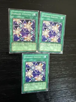 3x Elegant Egotist Playset - RP01-EN029 - Common - Unlimited Edition Yugioh NM - Image 1