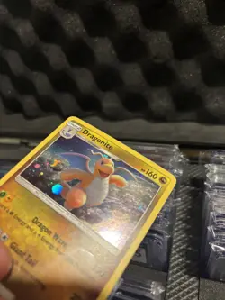 D9 Pokemon Sun & Moon Dragonite Card 96/149 Cosmos Holo Light Holo Scratches LP - Image 3