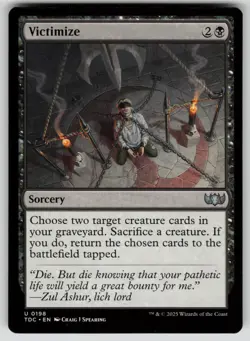 Victimize Normal U Commander: Tarkir: Dragonstorm 198 NM - Image 1
