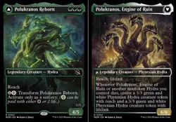 Mint/Near-Mint, English - 4 x MTG Polukranos Reborn - Showcase March of the Mach - Image 1