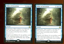 2x Whir of Invention Rare NM Aether Revolt Magic the Gathering MTG - Image 1
