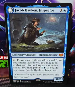 magic the gathering - Jacob Hauken, Inspector - Legendary Creature -Mythic - Image 1