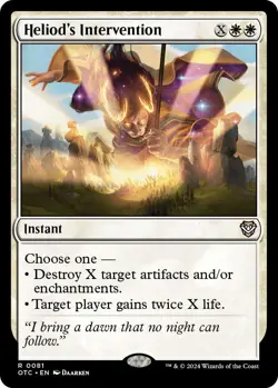 Heliod's Intervention [Outlaws of Thunder Junction Commander] Magic MTG - Image 1