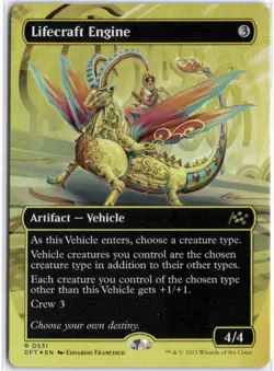 Lifecraft Engine (Borderless) (First-Place Foil) R Aetherdrift 531 NM - Image 1
