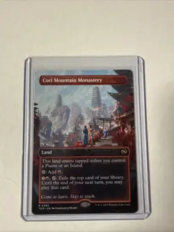 MTG Cori Mountain Monastery (Borderless) Tarkir: Dragonstorm Regular - Image 1
