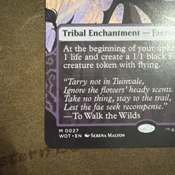 Bitterblossom (WOT 0027) - English - MTG Wilds of Eldraine: Enchanting Tales - Image 4