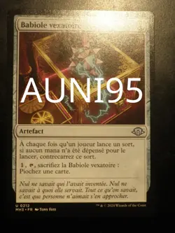 mtg magic Vexing Bauble FRENCH vf fr Babiole vexatoire - Image 1