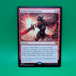 Molten Duplication Outlaws of Thunder Junction: the Big Score Regular - Image 1