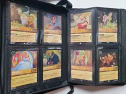 Lorcana Rise of the Floodborn FOIL FULL SET in Top Deck Binder 204 Card Set! - Image 4