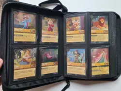 Lorcana Rise of the Floodborn FOIL FULL SET in Top Deck Binder 204 Card Set! - Image 5